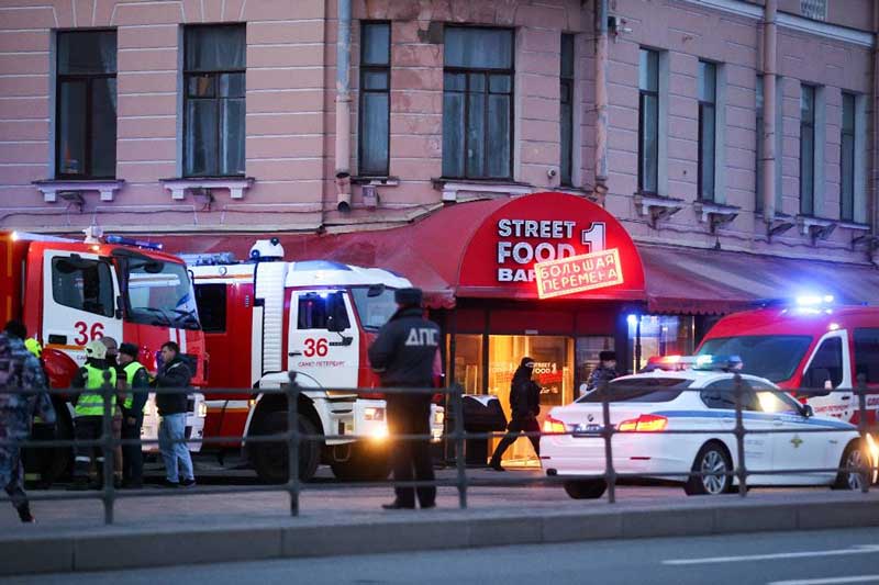 Теракт в кафе Street Food Bar 2 апреля 2023 года