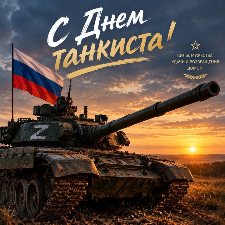 13 сентября - С Днём танкиста!
